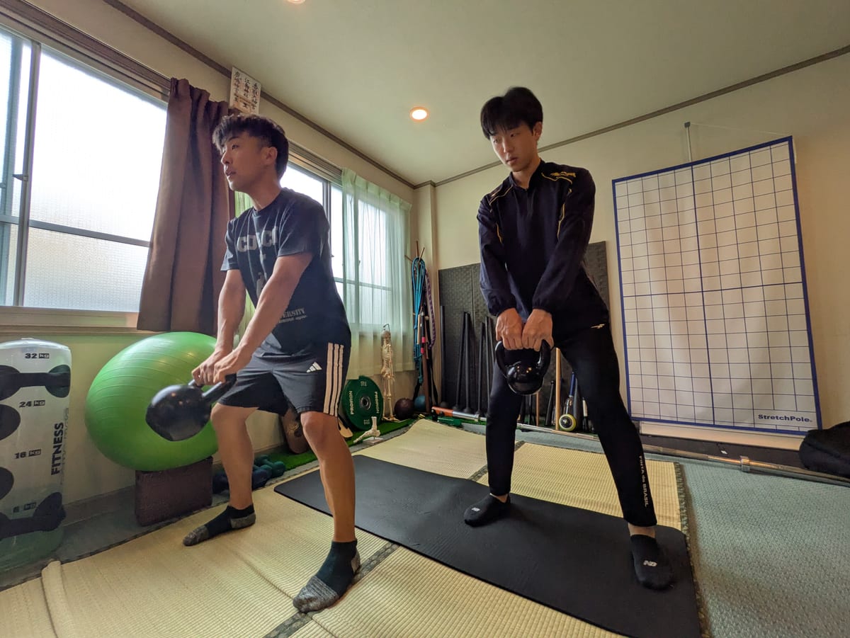 連動・体幹トレーニングについて